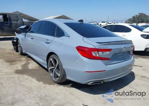 2022 Honda Accord Sport из США, поврежденный, VIN 1HGCV1F39NA046970